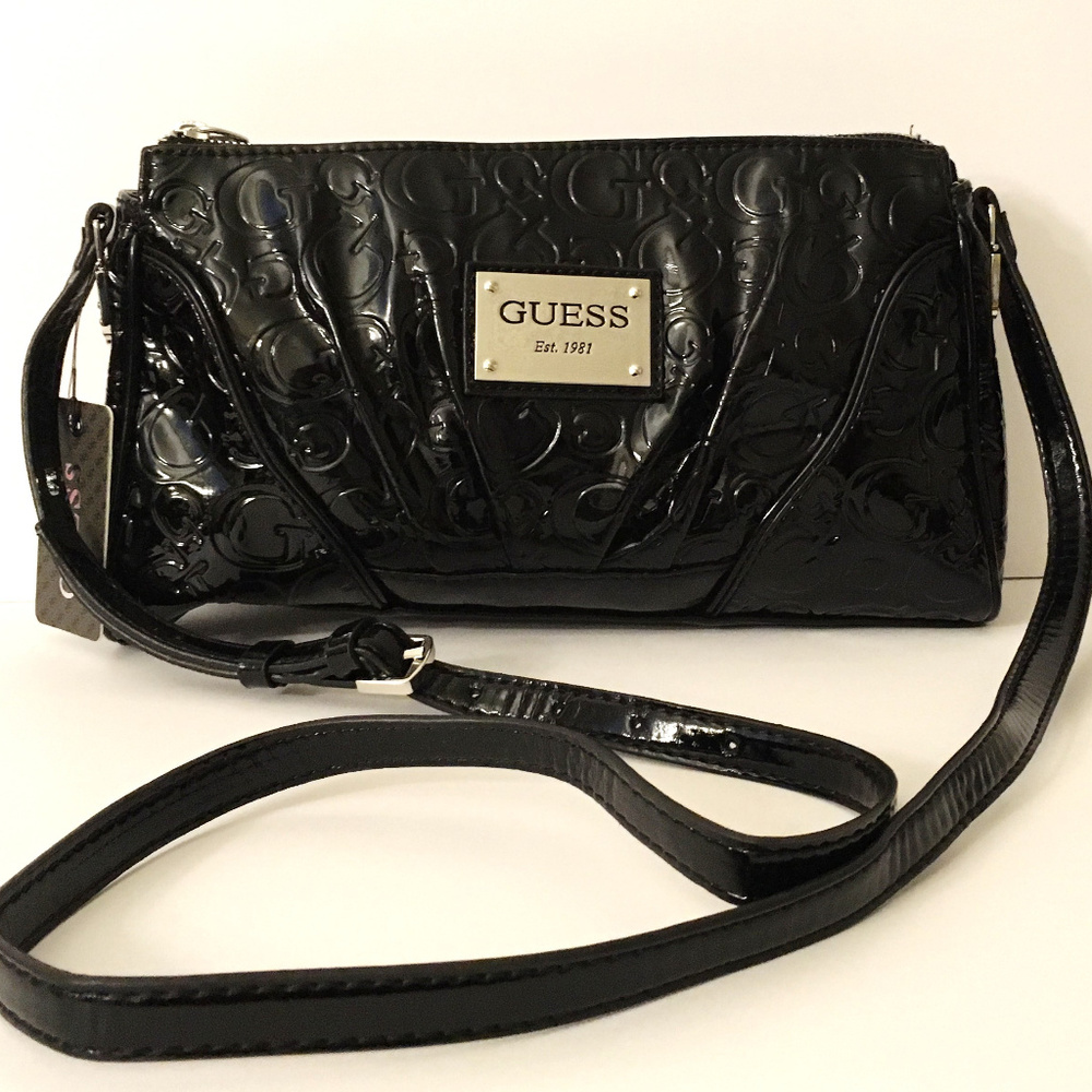 Guess FIERY Black cross body bag NWT